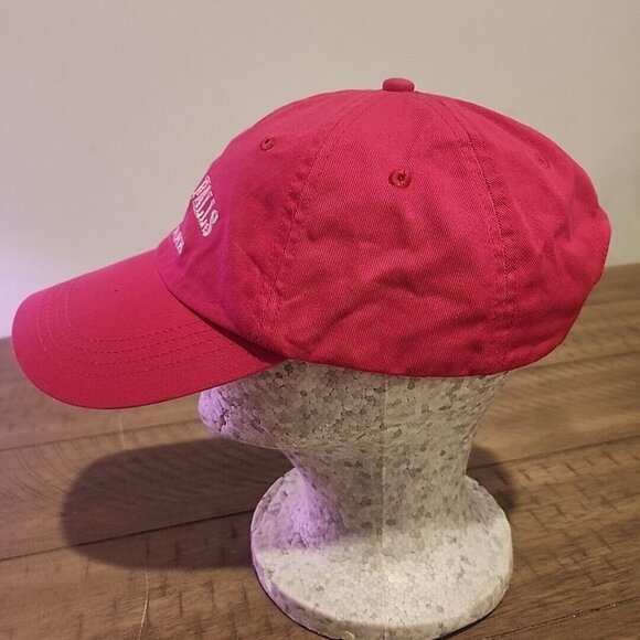 Niagra Falls State Park Cap Hat Pink Embroidered Adjustable Strap Back - Picture 2 of 6